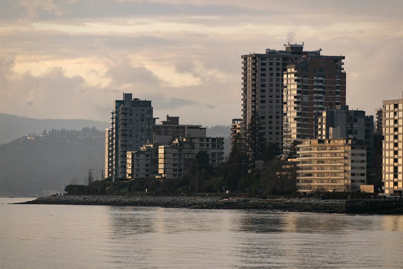 Condo towers in Lower Lonsdale