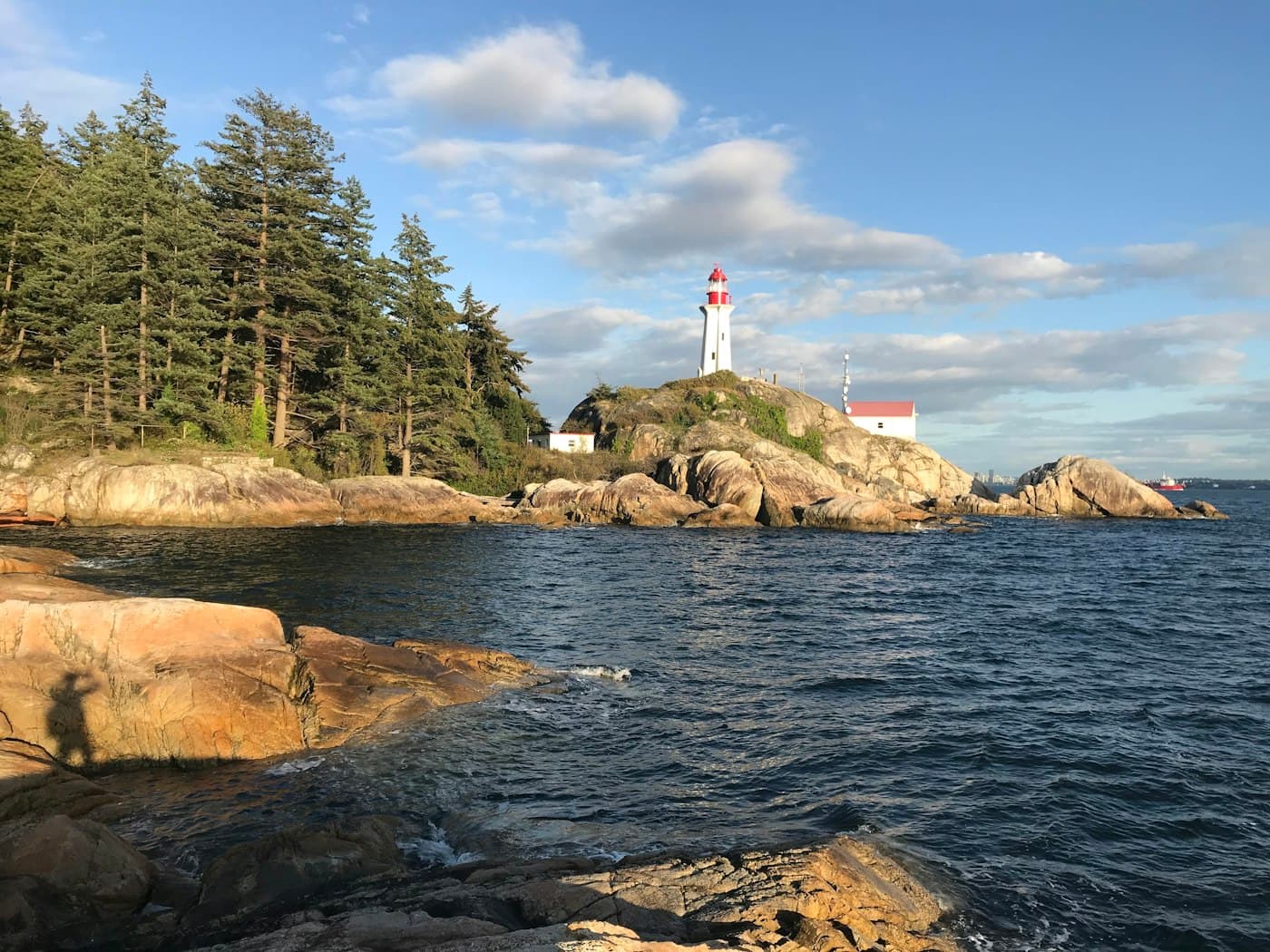 The lighthouse at Point Atkinson in West Vancouver