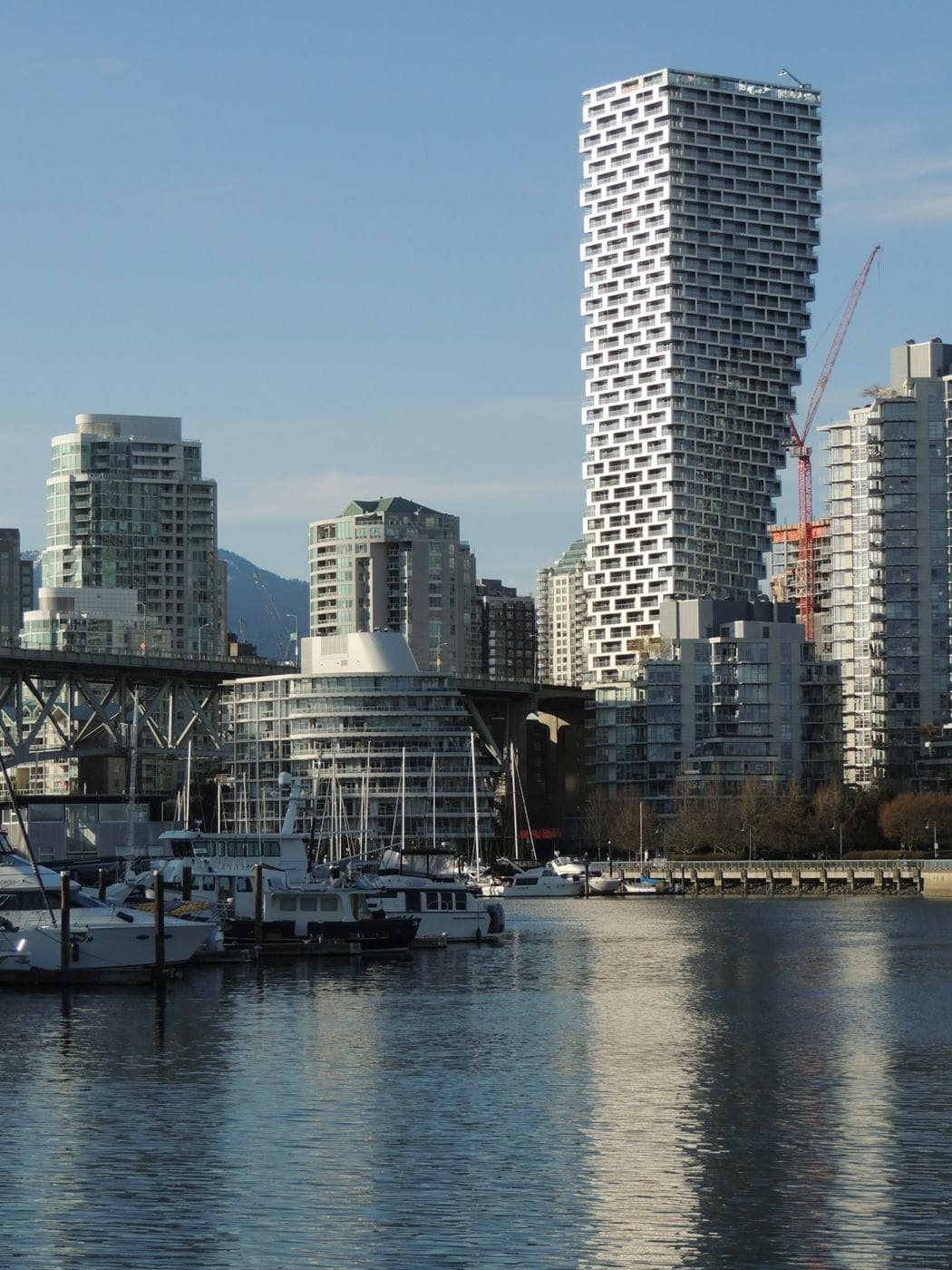 High-rise condos along False Creek